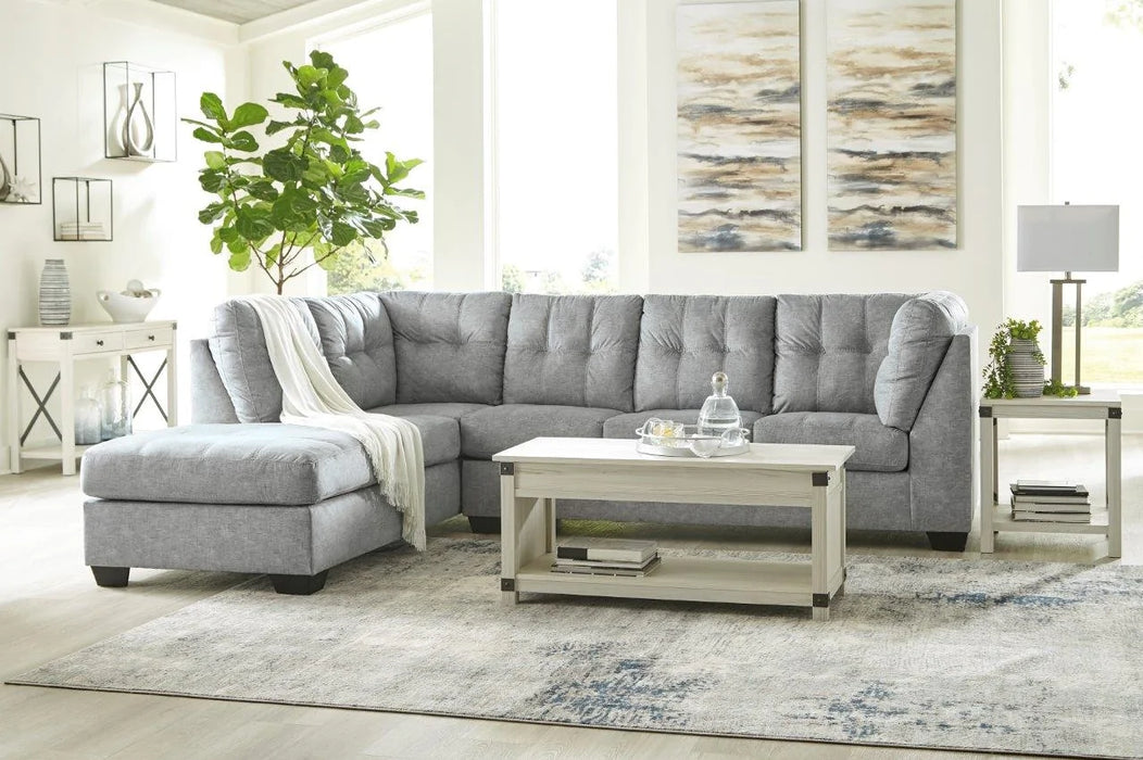 Falkirk 2-Piece Sectional with Chaise NEW AY-80804S1 (8080416,8080467)