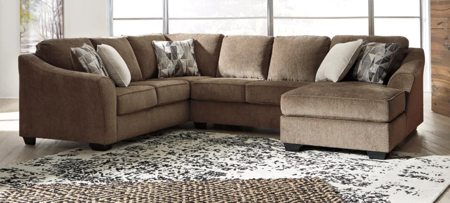 Graftin 3-Piece Sectional with Chaise NEW AY-91102S2 (9110217,9110234,9110248)