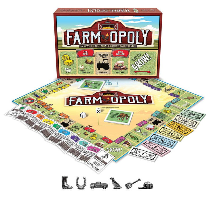 Farm-Opoly (new design) Board Game