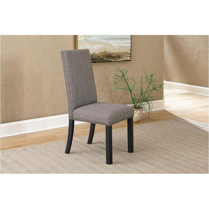 Jamestown Dining Chair Chairs Upholstered Gray/Grey by Coaster NEW CO-121752