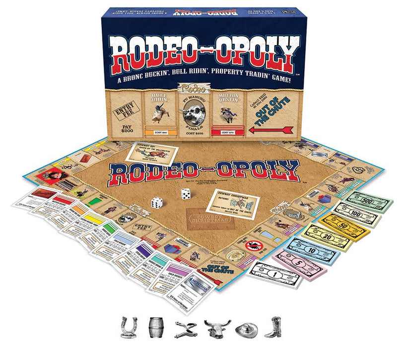 Rodeo-Opoly Board Game