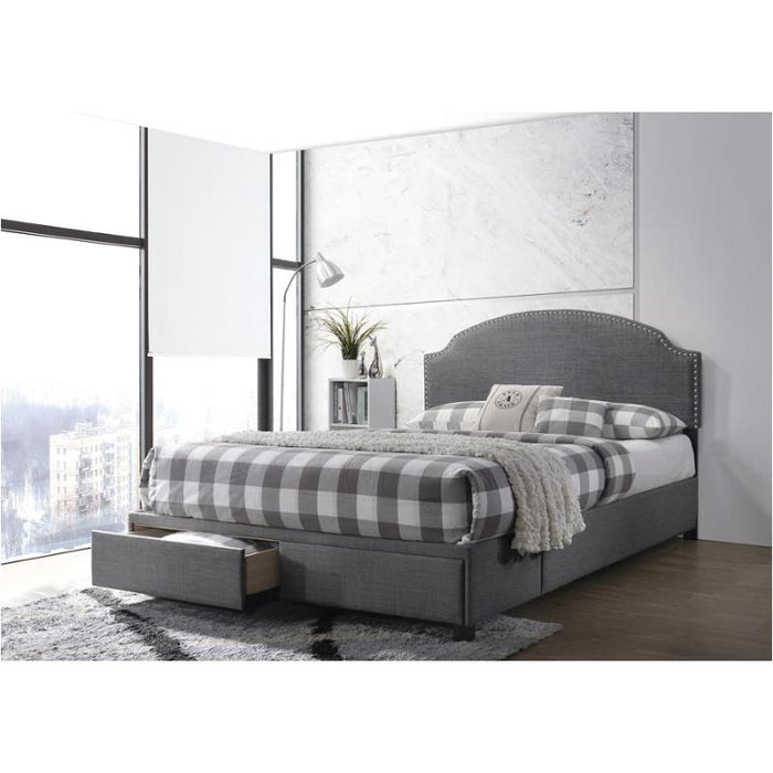 Niland Full Storage Bed Charcoal Grey/Gray NEW CO-305895F