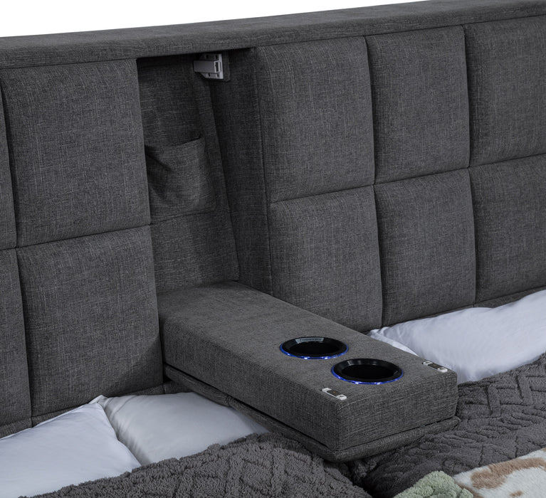 Dreux Panel Platform Bed