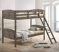 Flynn Bunk Bed Weathered Brown image