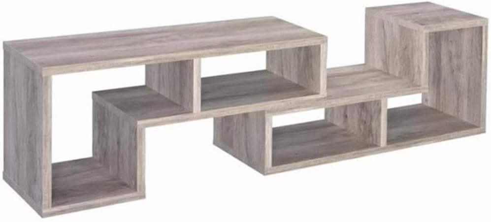 Bookcase/TV console grey NEW CO-802330