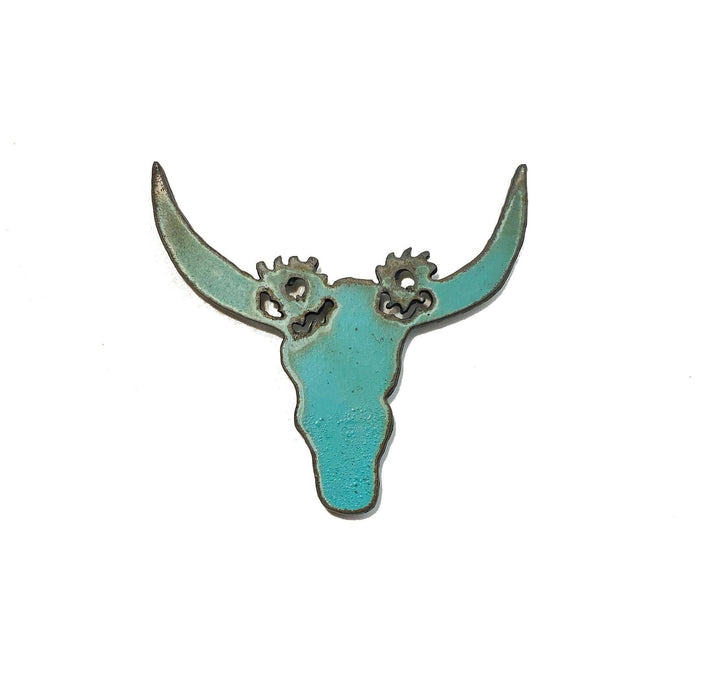 Buffalo Skull Western Magnet Southwestern eco friendly rodeo