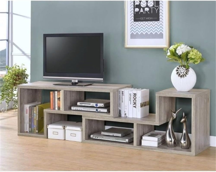 Bookcase/TV console grey NEW CO-802330