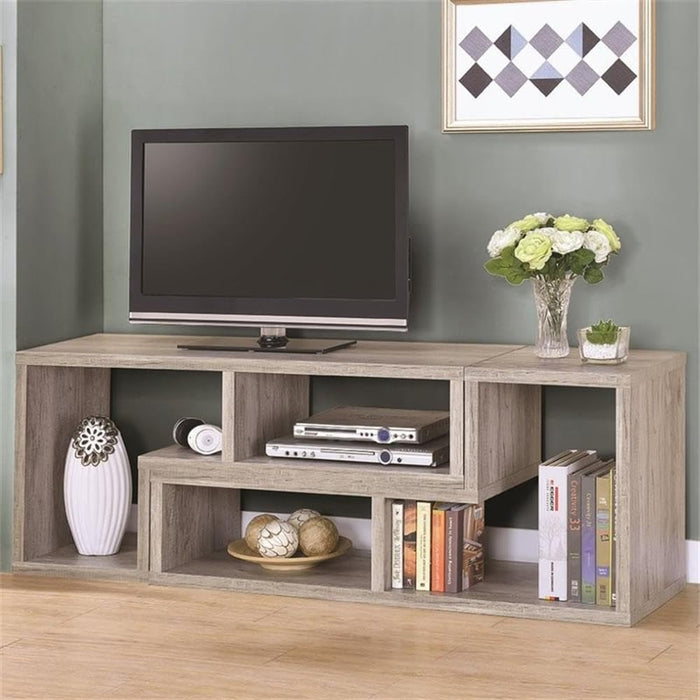Bookcase/TV console grey NEW CO-802330