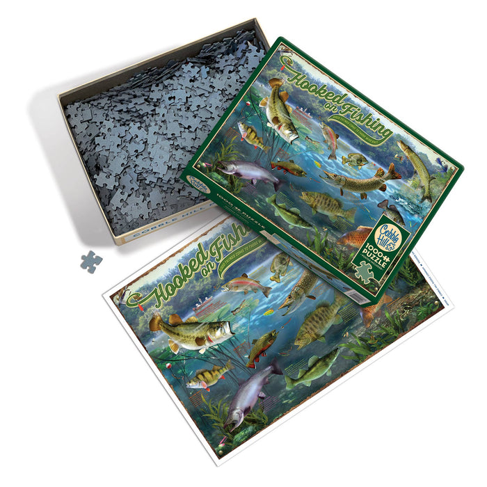 Hooked on Fishing 1000pc puzzle