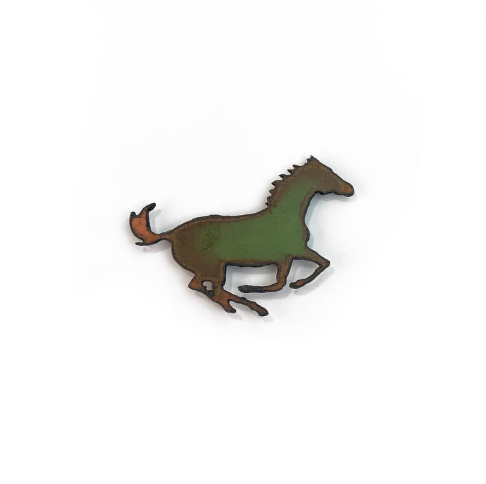 Horse Magnet Western rodeo rustic décor Wyoming Montana USA