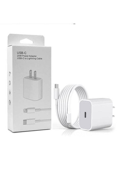 PD 20W Combo Wall Charger & Cable Wholesale
