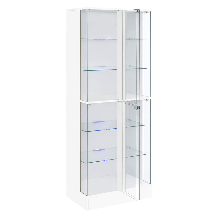 Cabra Curio Cabinet with LED Lighting