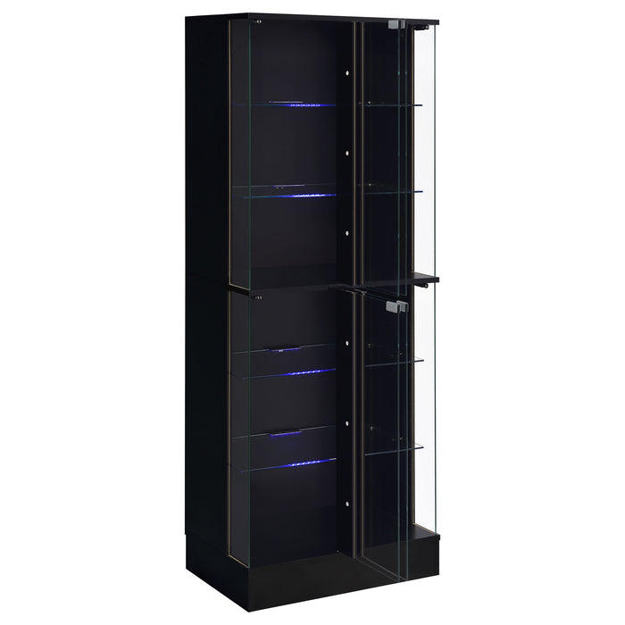 Cabra Curio Cabinet with LED Lighting
