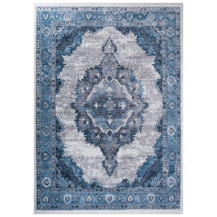 Persian Weavers Ashton 566  Glacier blue grey/gray rug 5x7 NEW PW-AS568GL5x7