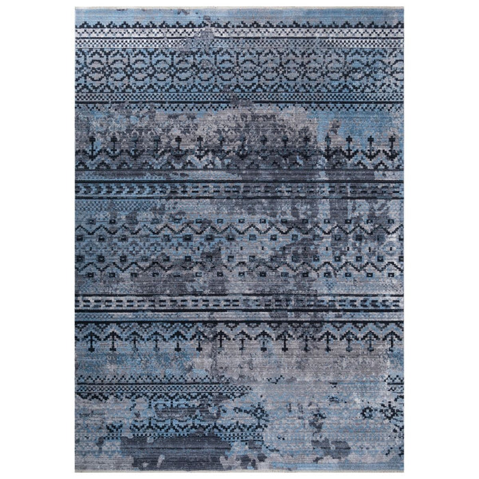 Persian Weavers Ashton 571 Distressed Glacier grey/gray rug 2x7 NEW PW-AS571DG2x7