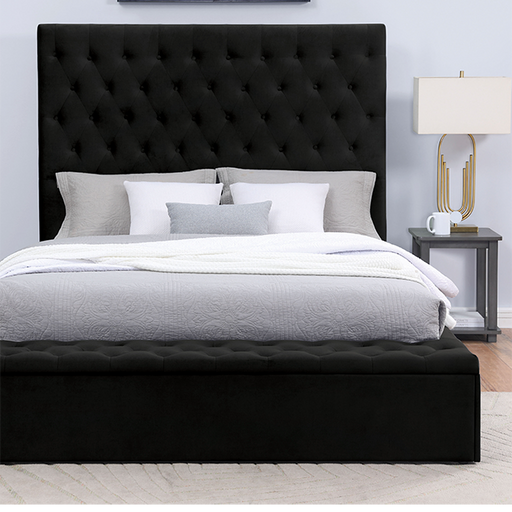 ATHENELLE Cal.King Bed, Black image