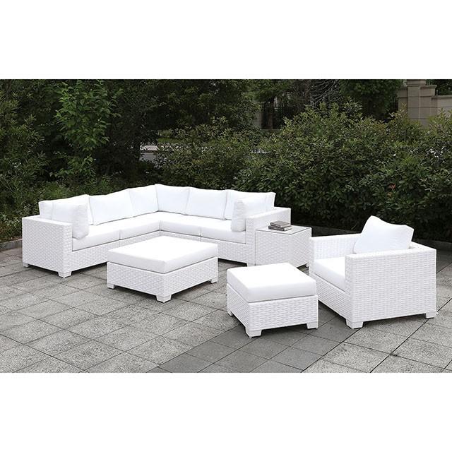 Somani L-Sectional + Chair + 2 Ottomans image