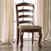 Townsville Dark Walnut/Tan Side Chair (2/CTN) image