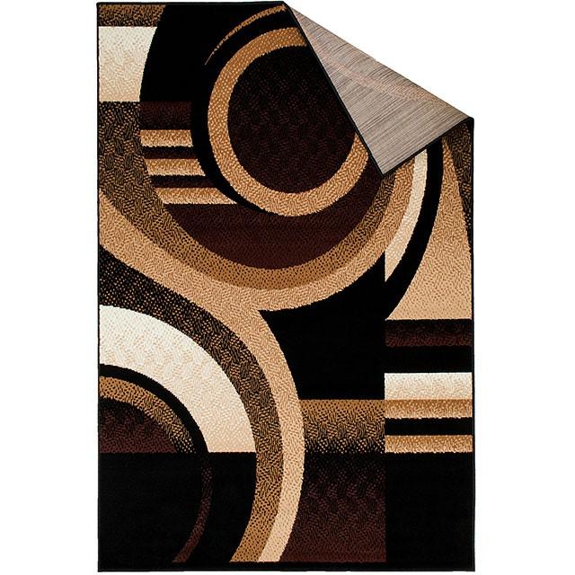 Blitar Brown/Black 5' X 7' Area Rug