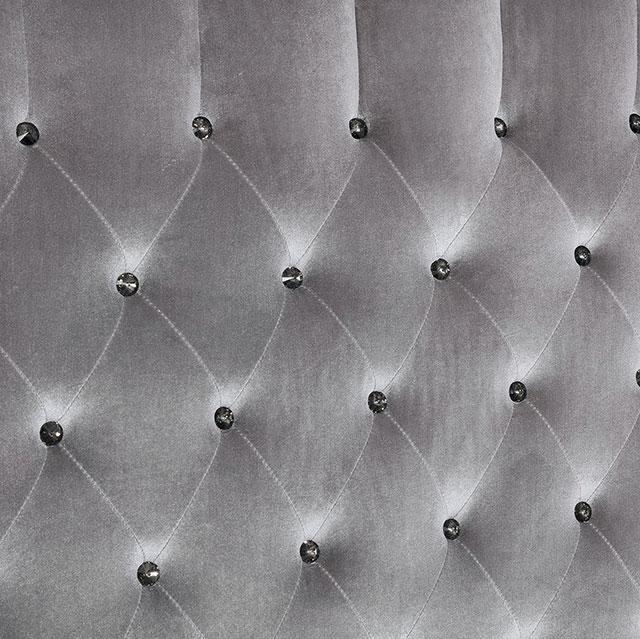 Alzir Night Stand Gray