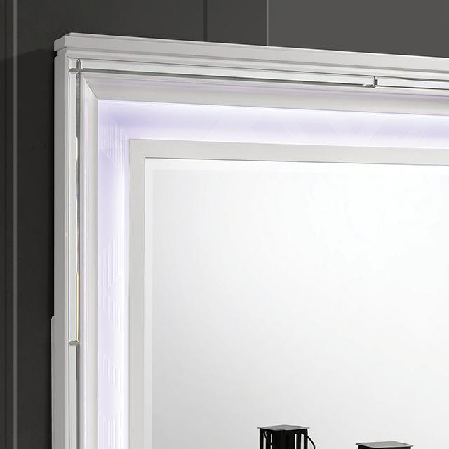 Emmeline 4 & 5 Piece Queen Bedroom Set Gray & White