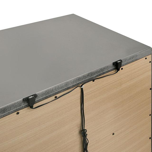 Emmeline 4 & 5 Piece Queen Bedroom Set Gray & White