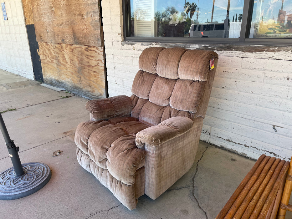 LaZboy upholstered recliner 32256