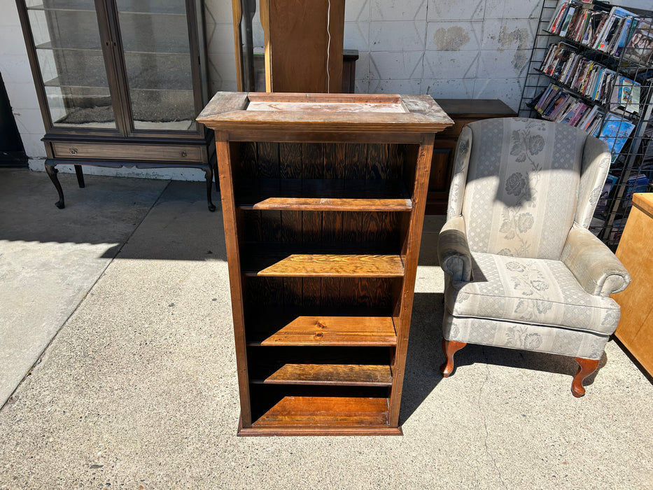 Wood 5 tier bookcase/bookshelf/book case/shelf 34180