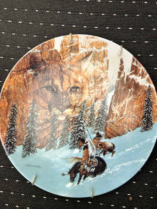 "Canyon of the Cat" Collectors 17567H plate by Julie Kramer Cole 34186