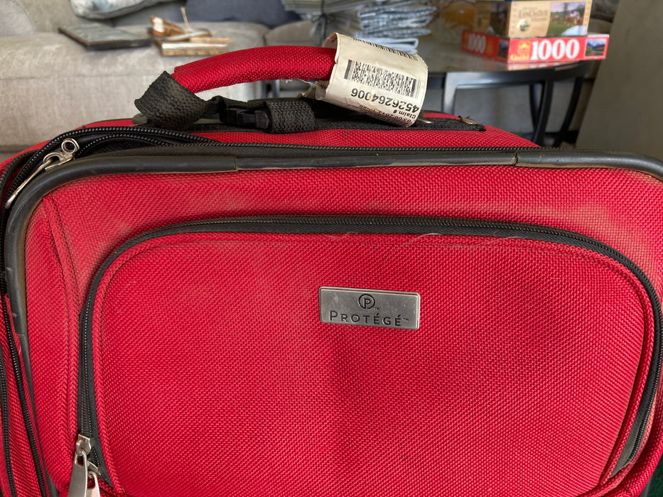 Protege red luggage 32312