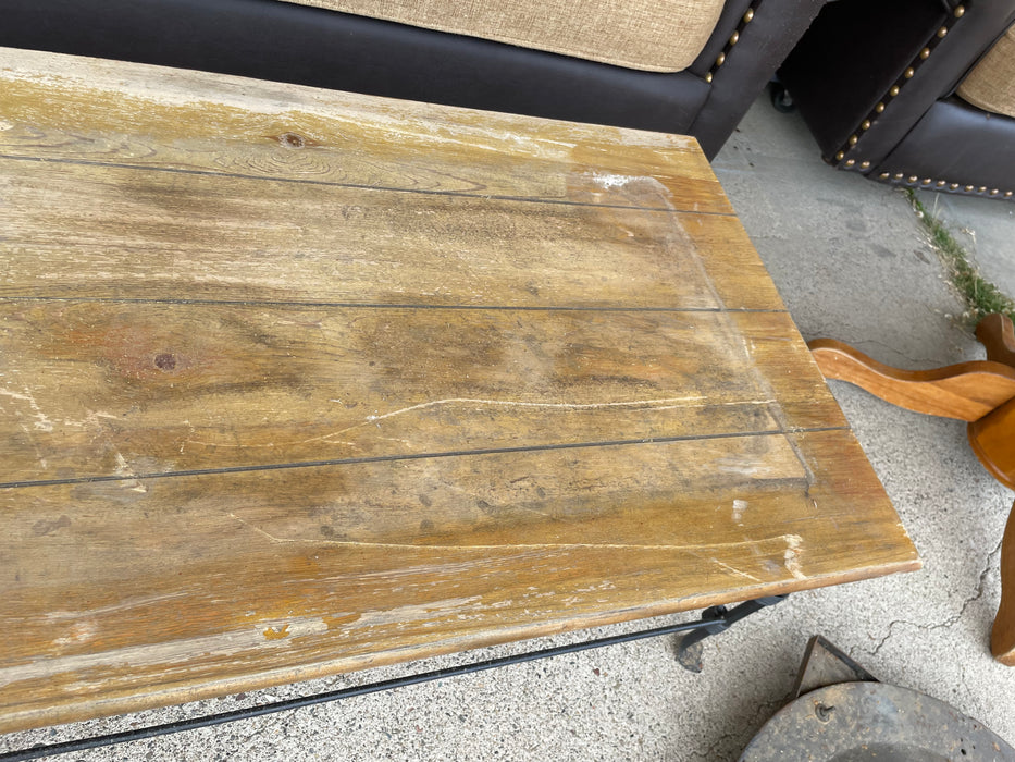 Metal/wood coffee table 32352