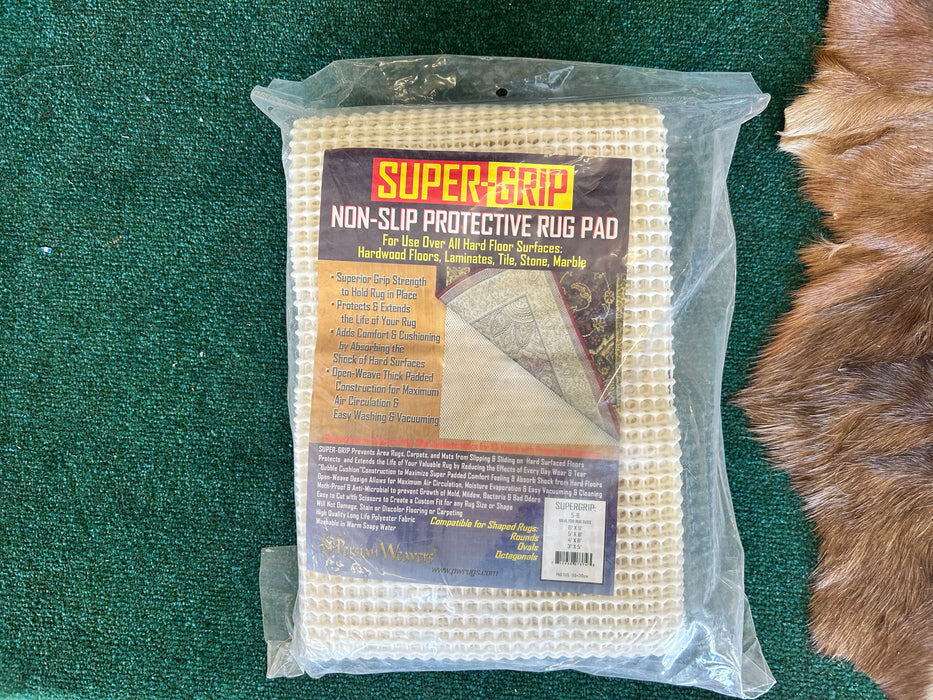 Super grip non slip protective 5x8 rug pad NEW 33797