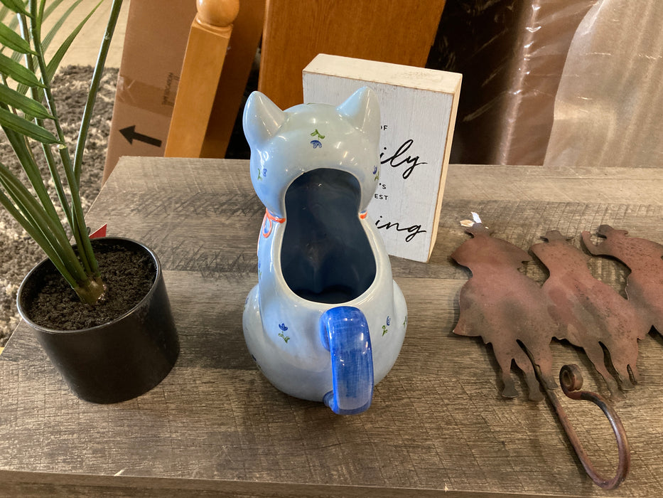 Vintage Otigiri Japanese cat pitcher kitten teapot 32402