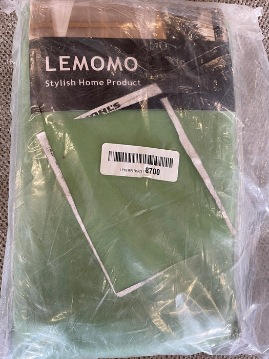 Lemomo green blackout curtain 32377