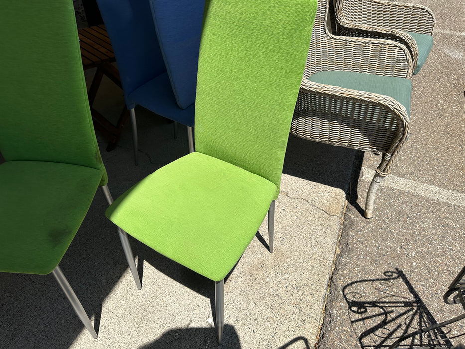 Green dining chairs 31280