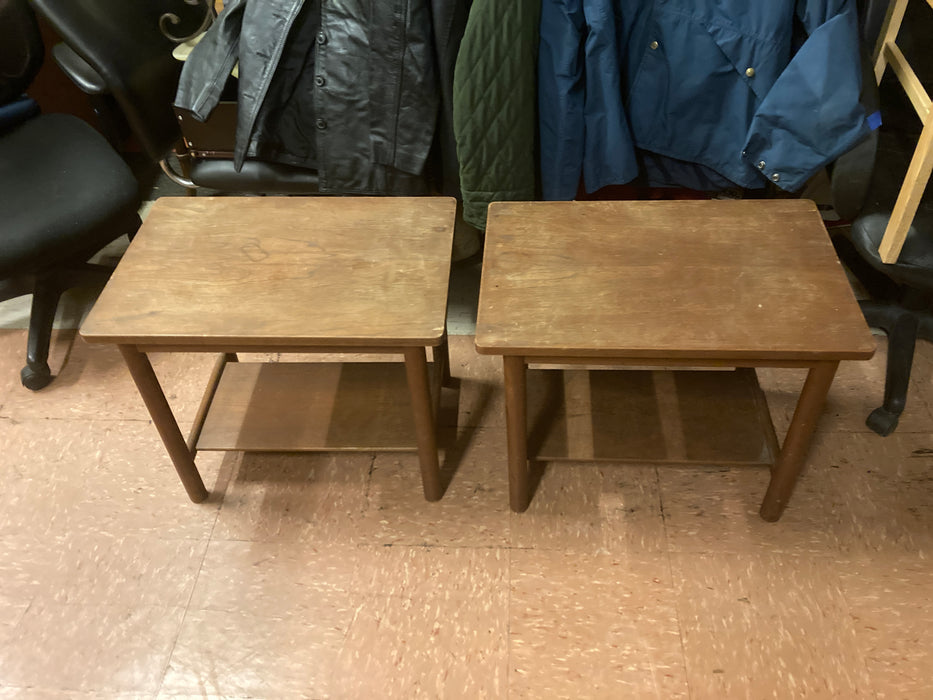 Wood end tables 31225