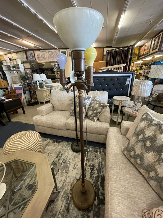 Tall standing floor lamp with 4 lights 31248