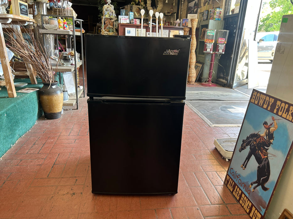 Arctic King mini small black fridge refrigerator 34380