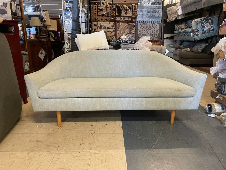 West Elm Billie tightback Mid Century Modern style sofa couch 32926