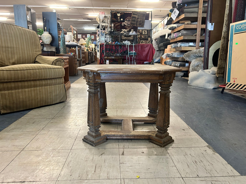 Wooden end table AS IS 34002