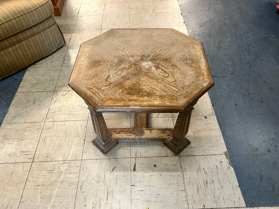 Wooden end table AS IS 34002