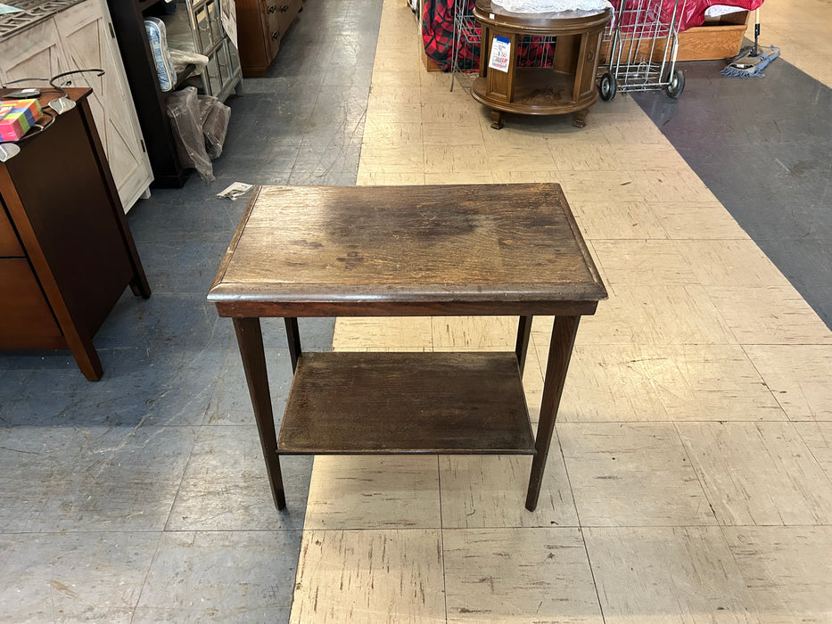 Rectangular wooden end table 34006