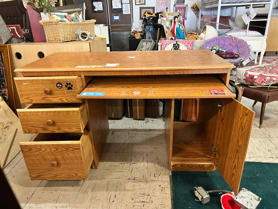 3 drawer wooden student desk 34007