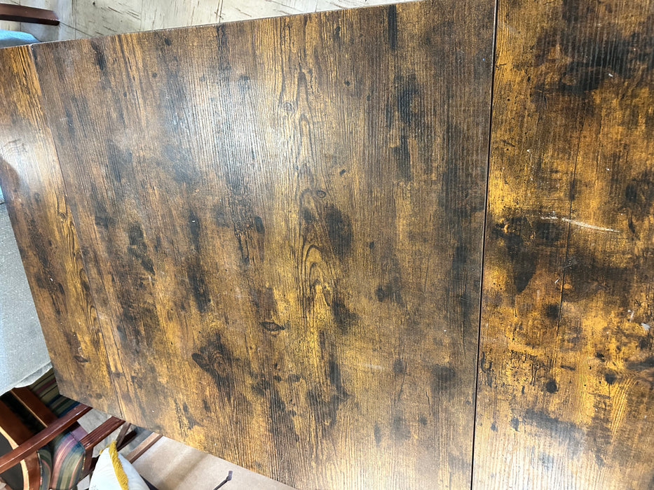 Drop leaf kitchen or dining table on casters 34015