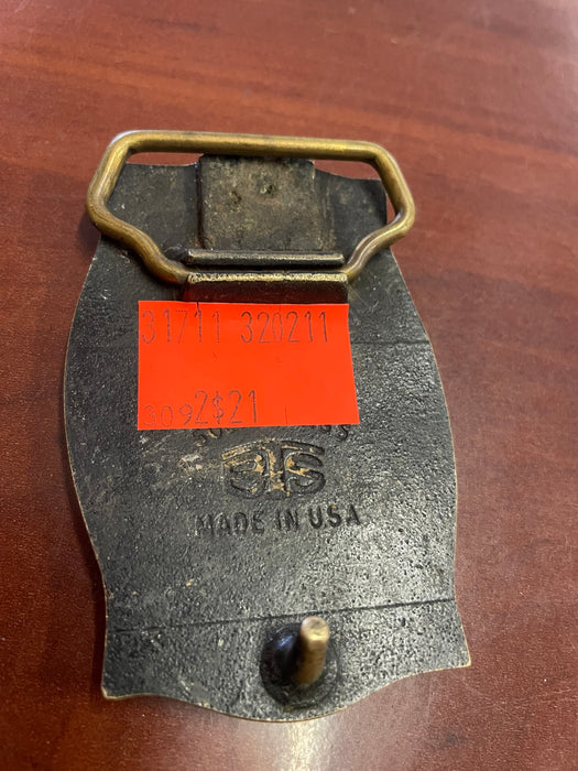 Vintage standing horse belt buckle 31711