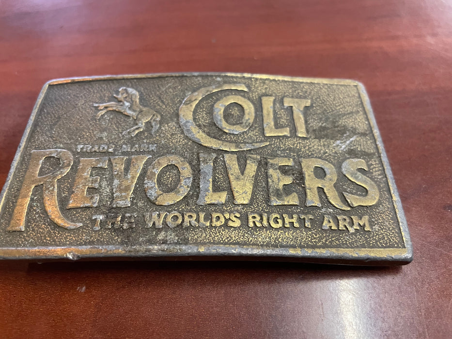 Colt revolvers belt buckle 31715