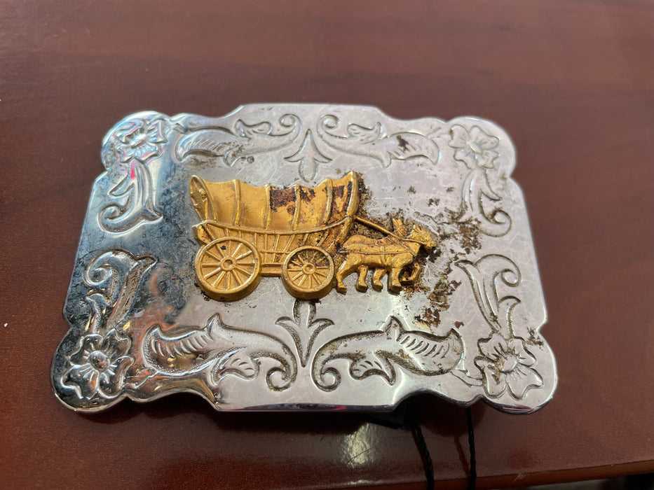Horse/wagon belt buckle 31753