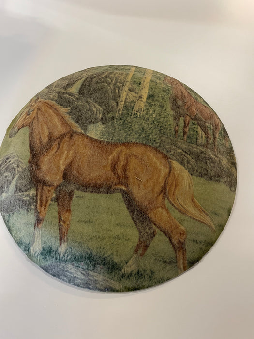 Handmade horse plate 31767