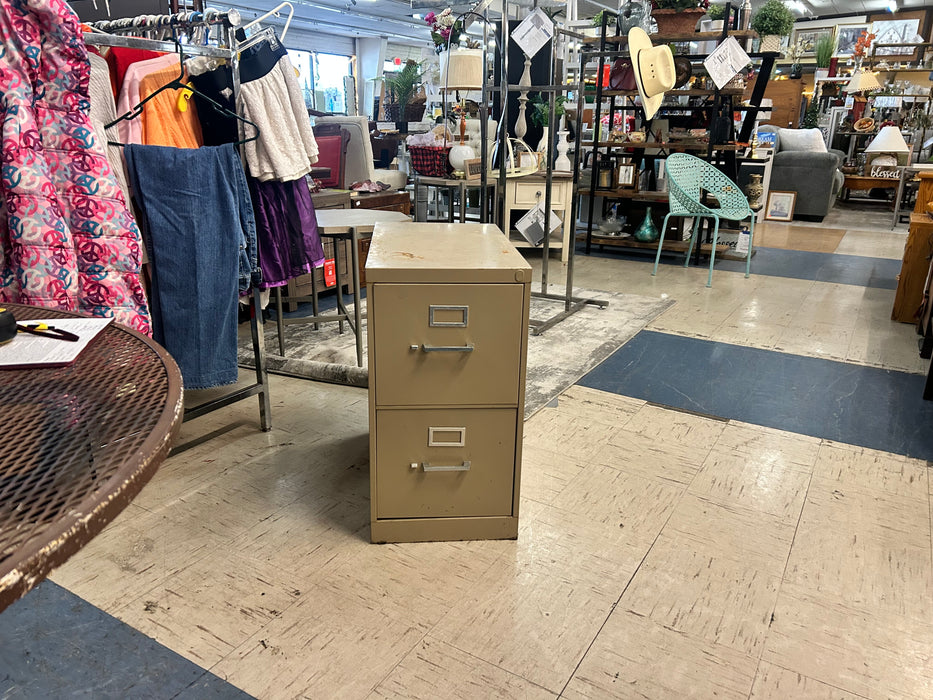 2 file drawer filing cabinet 34036