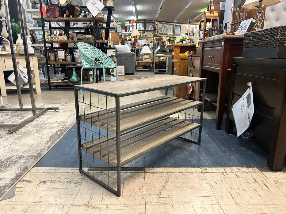 Small 3 tier shoe rack shelf 34045